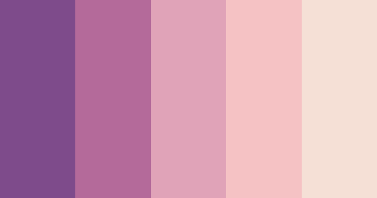 Mauve Malice Color Palette