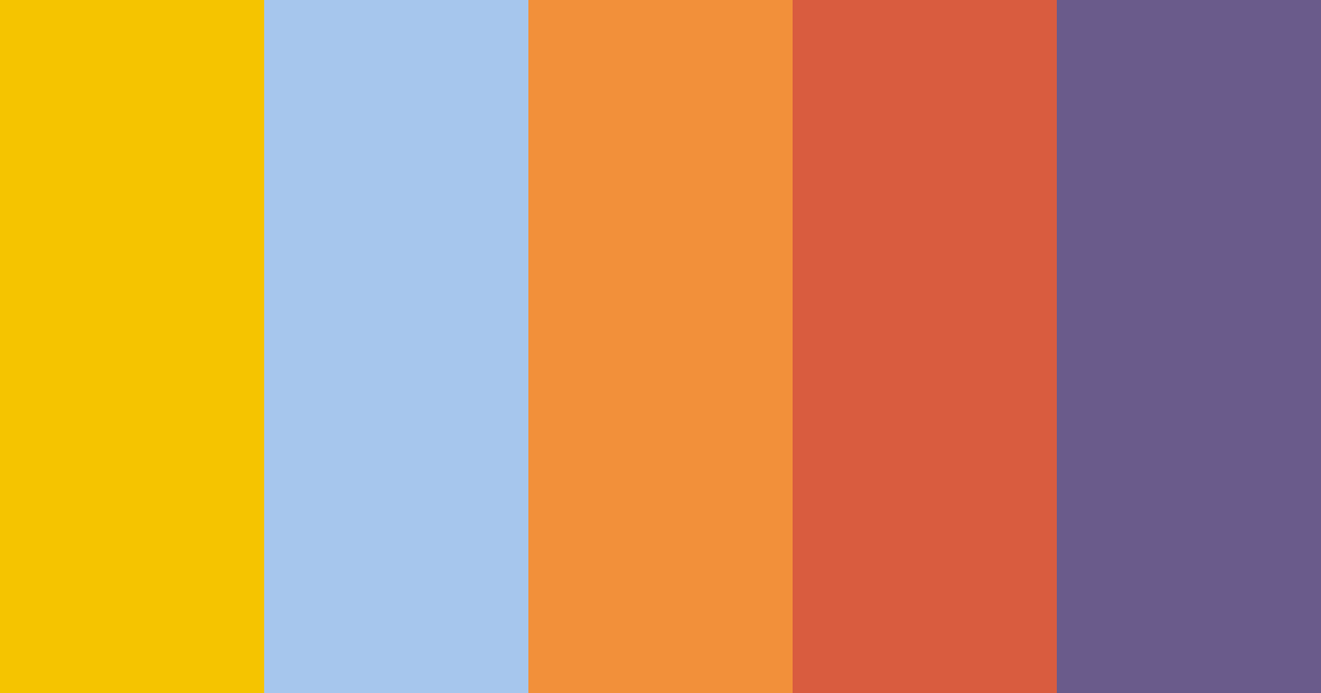 Paleta de colores Midsummer Dreamscape