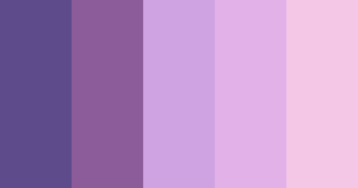 Lavender Dreams Color Palette