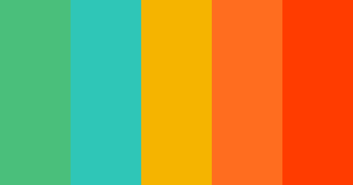 Oasis Color Tips Tropical Oasis Color Palette