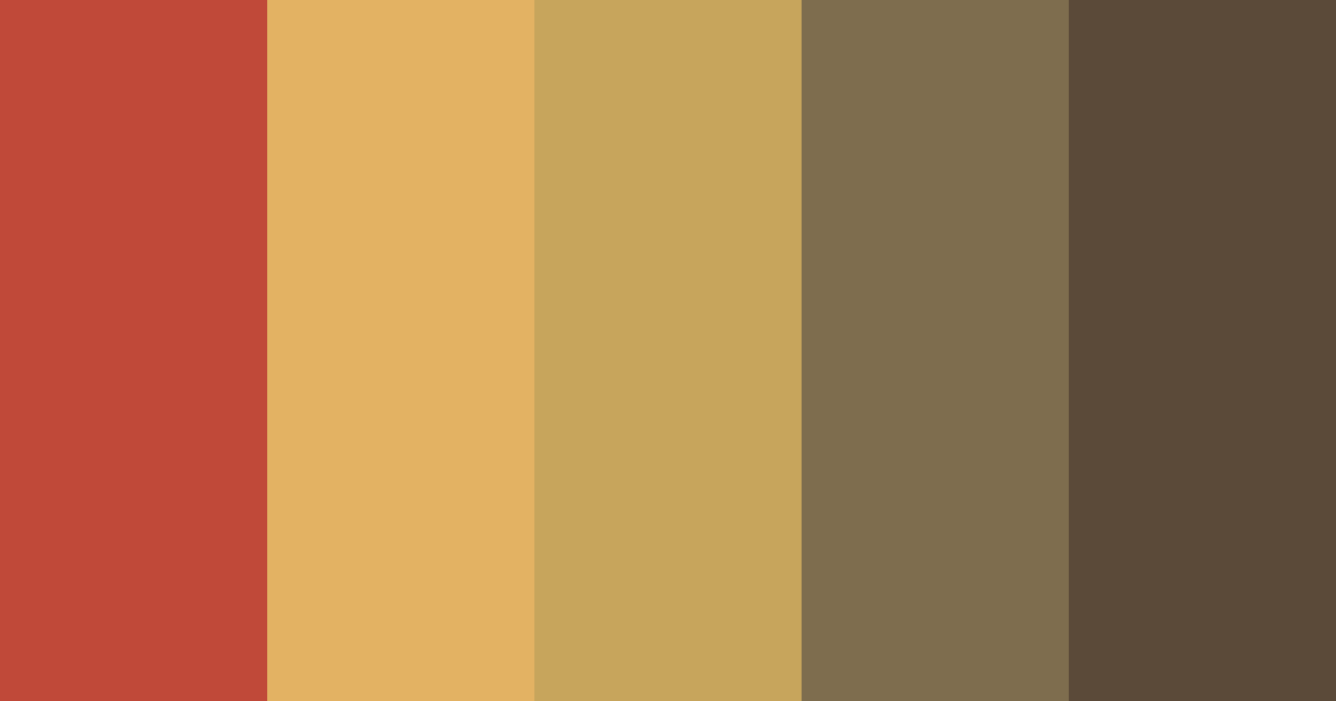 Harvest Ember Color Palette