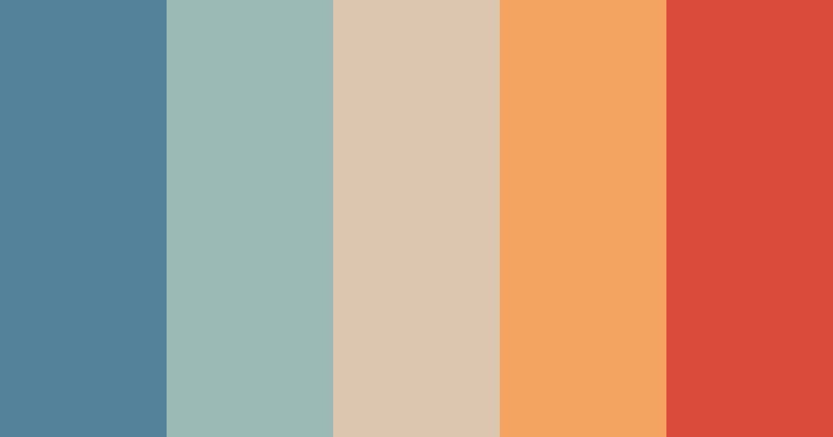 Blue Balance Color Palette