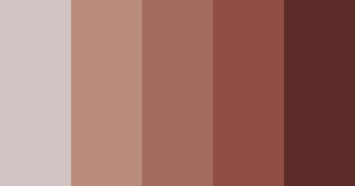 Rustic Red Color Palette