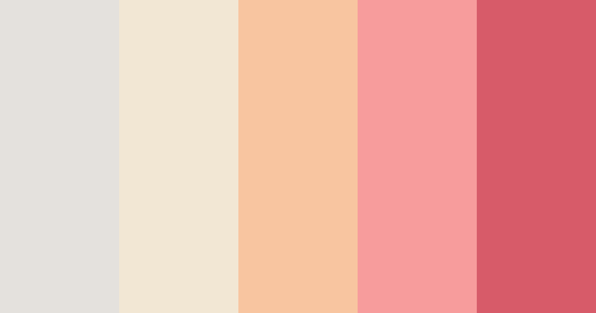 Soft Punk Color Soft Pink Color Palette