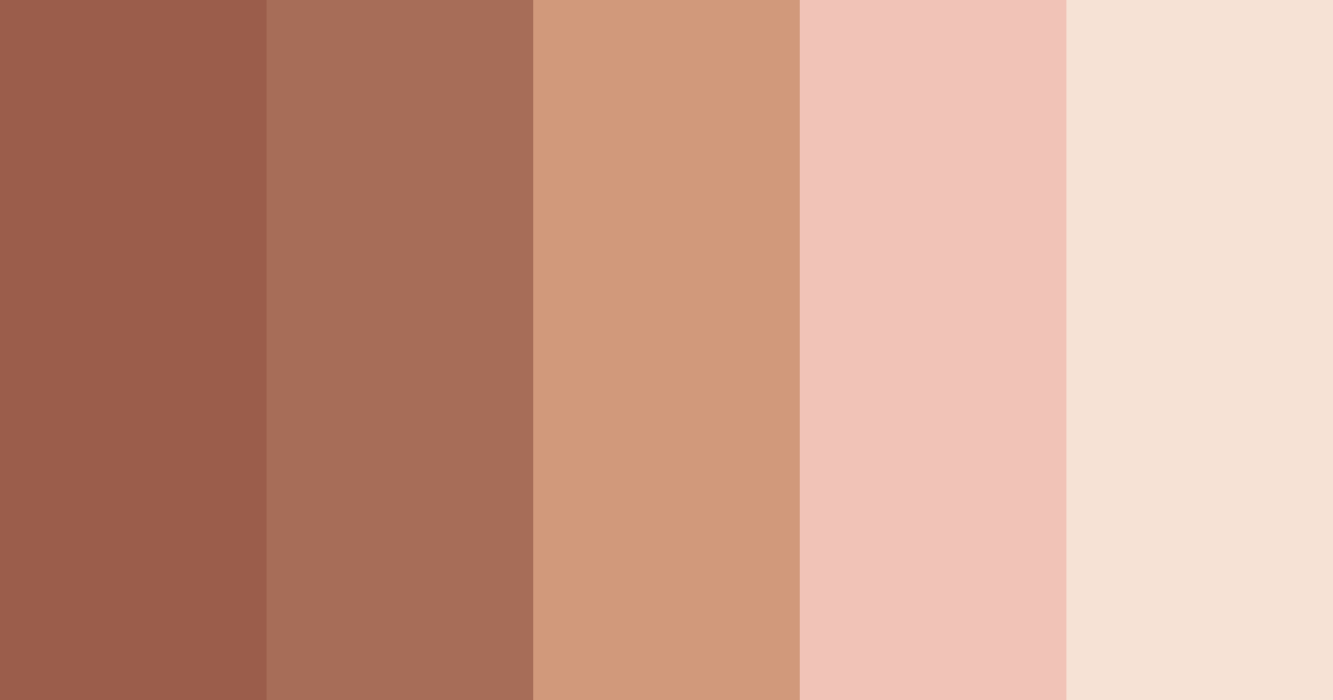 Brown Azuki Color Palette