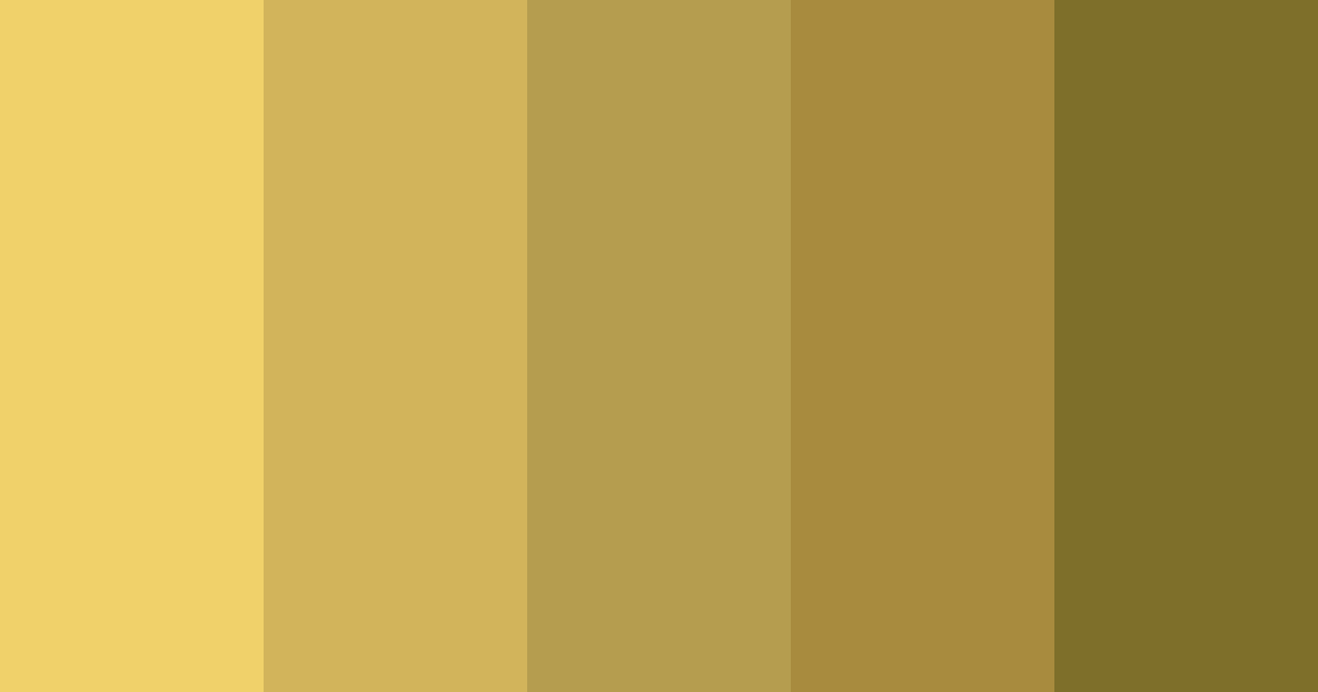 Golden Highland Glade Color Palette