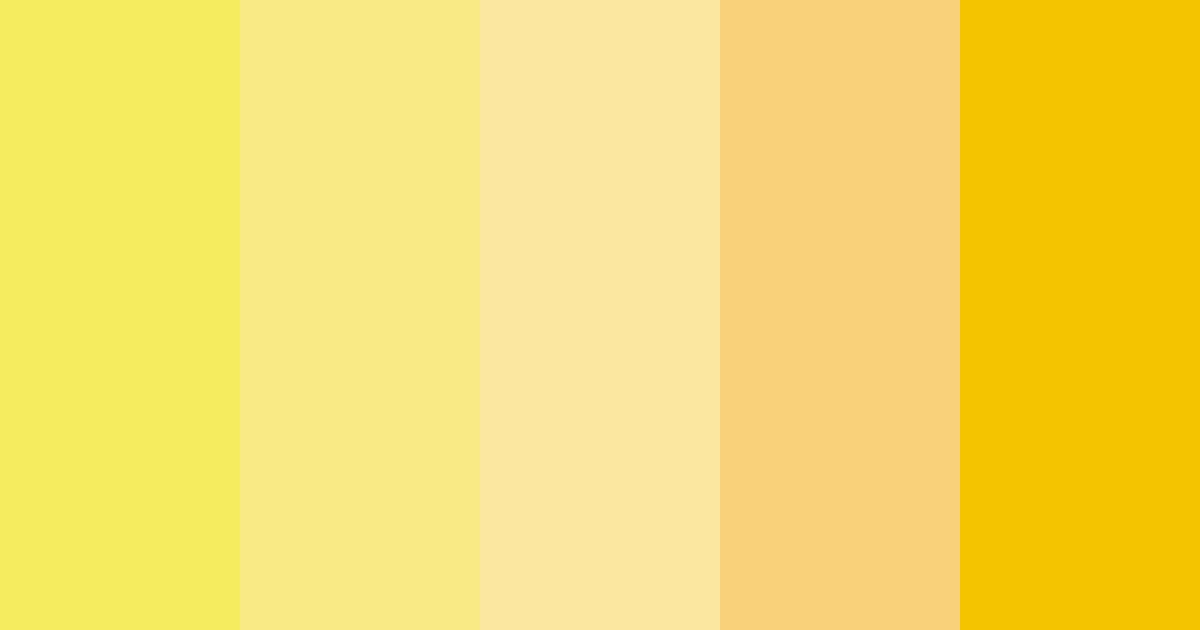 Turbo Sunshine Color Palette