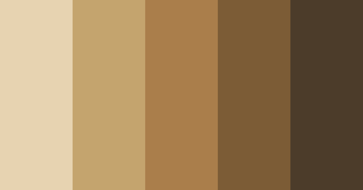 Desert Pathways Color Palette