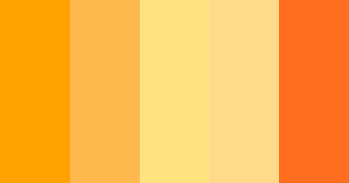 Golden Sunrise Color Palette