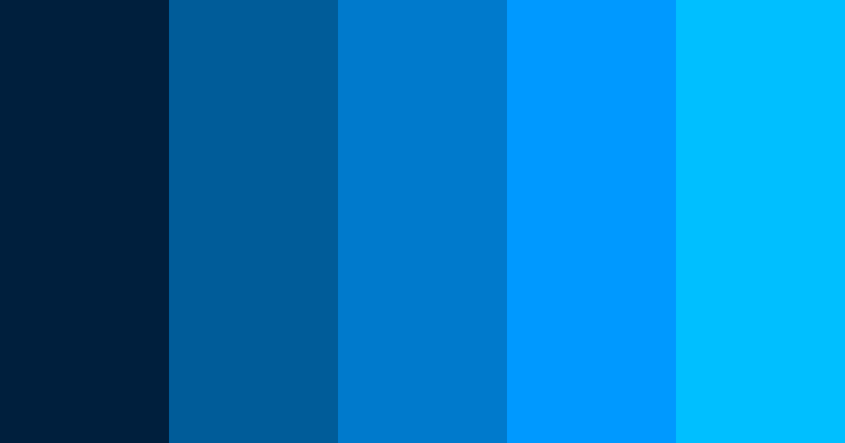 Paleta de colores Ocean's Embrace