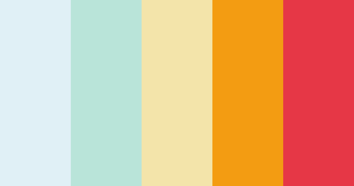 Hopeful Chaos Color Palette
