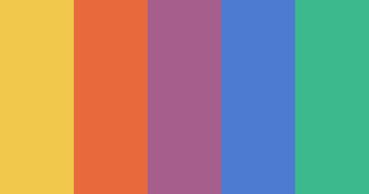 Funky Forest Friends Color Palette