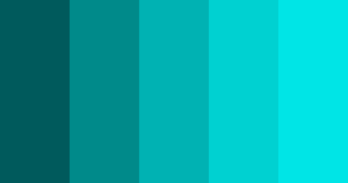 Oceanic Mirage Color Palette