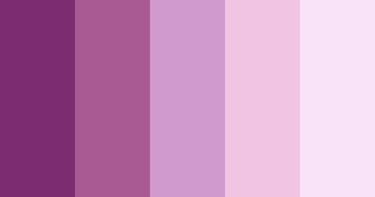 Violet Dreamscape Color Palette