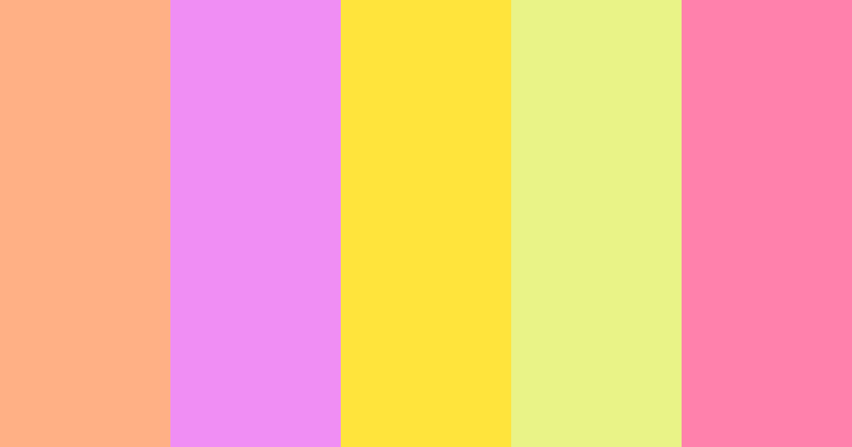 Vibrant Pink Color Palette