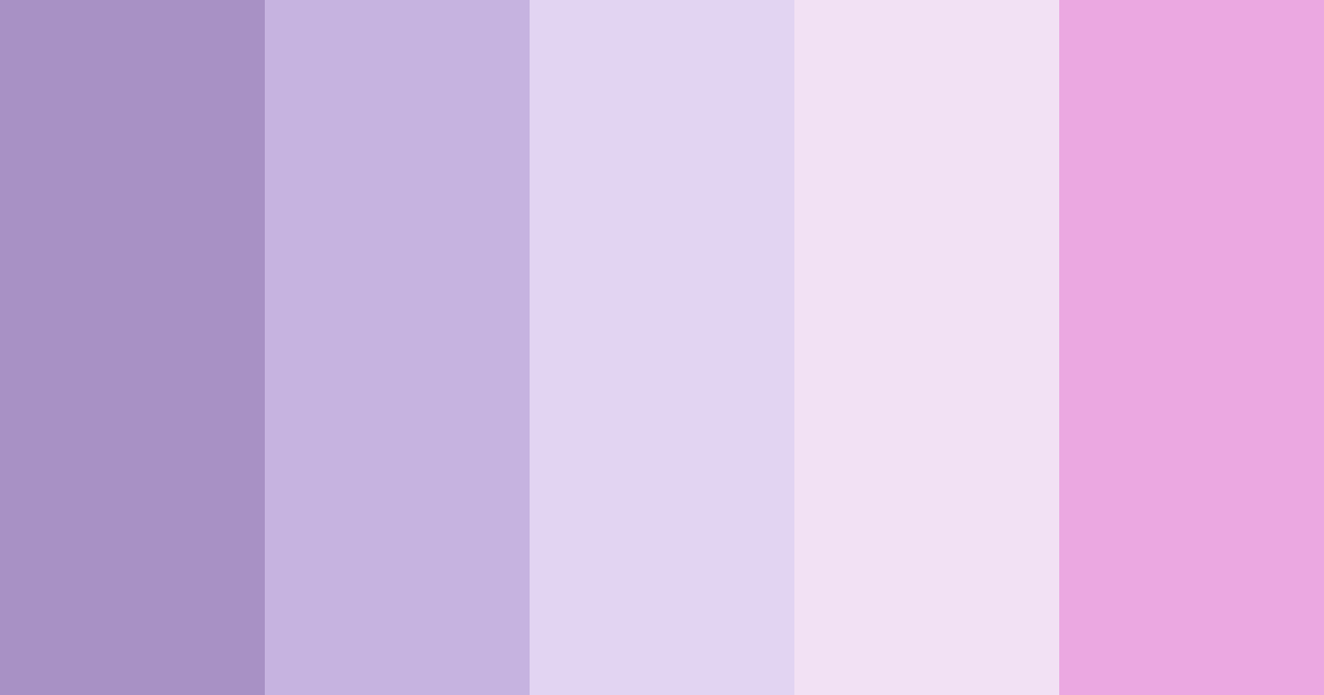 Forgotten Lavender Color Palette