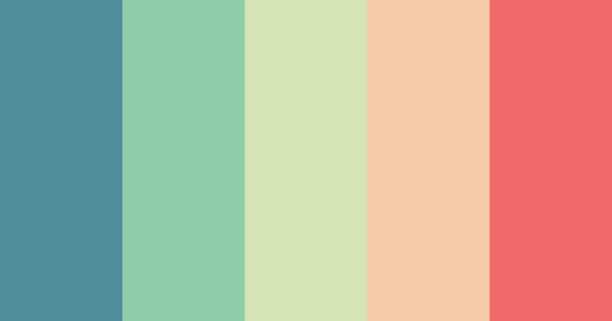 Paleta de colores Arrowhead Serenity