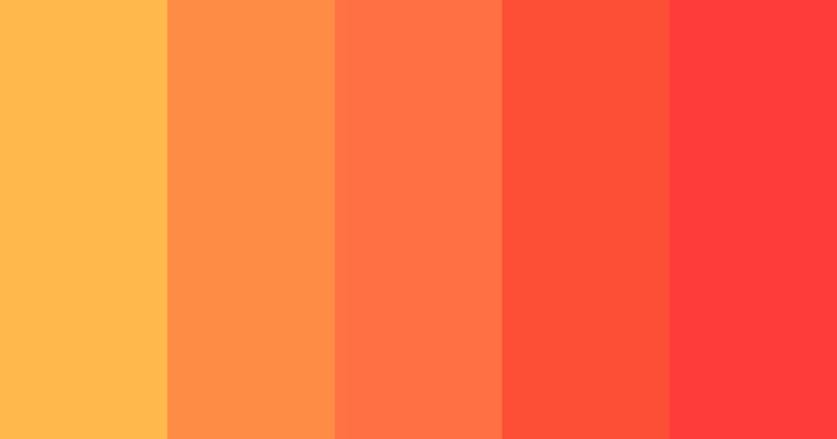 Sunset Citrus Blaze Color Palette
