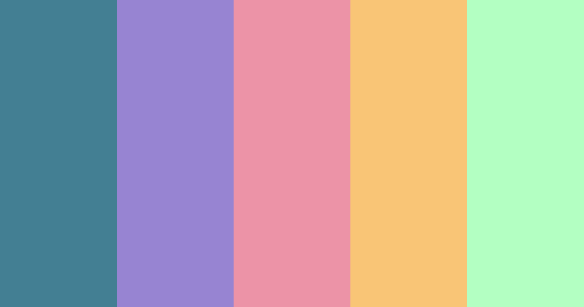 Drinking Glowsticks Color Palette