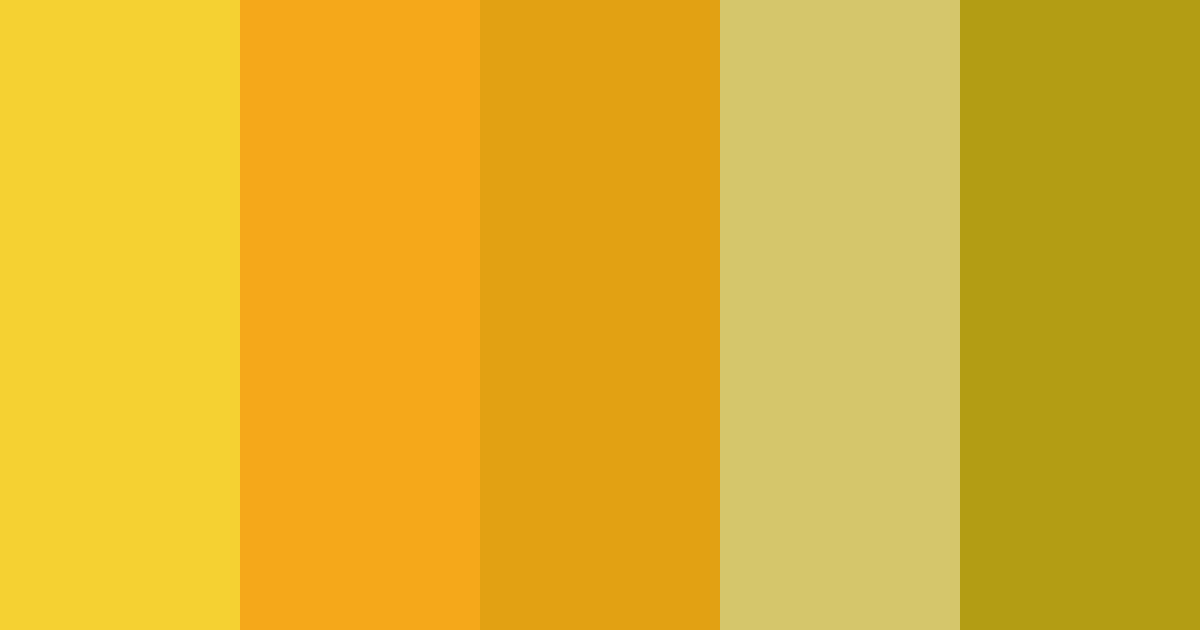 Bumble Color Palette