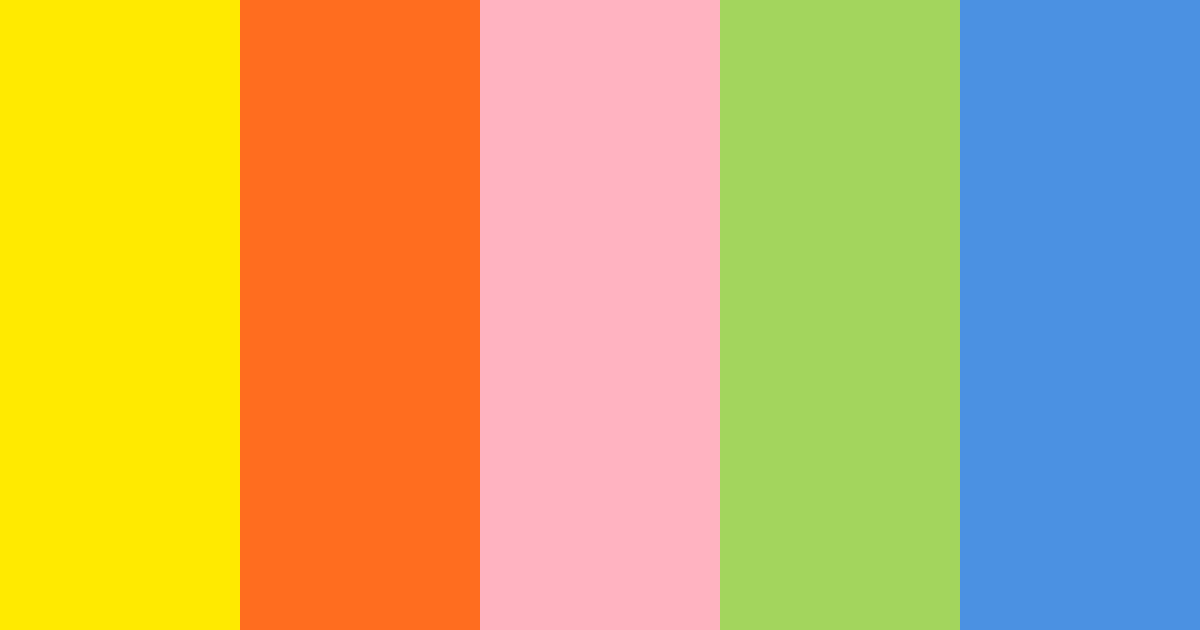 "Vibrant Dental Delight" Color Palette