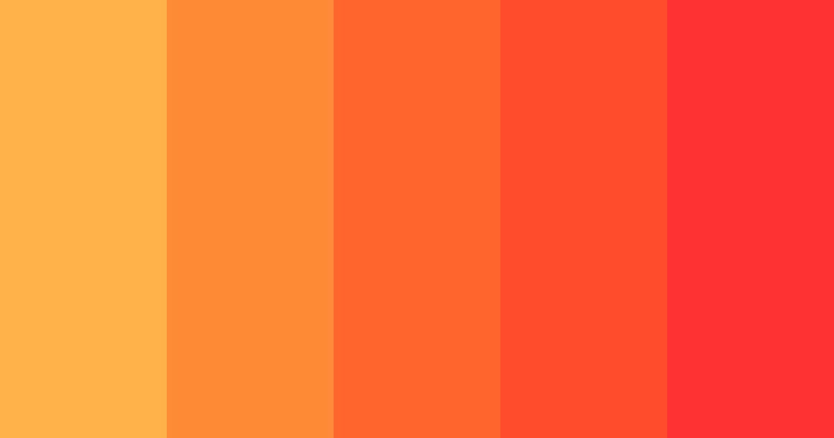 Fire Spirit Cookie Color Palette