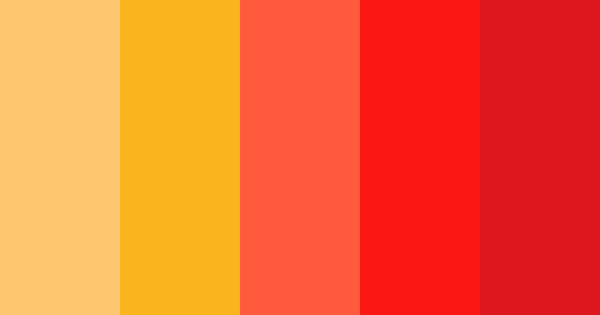 Barnyard Red Color Palette