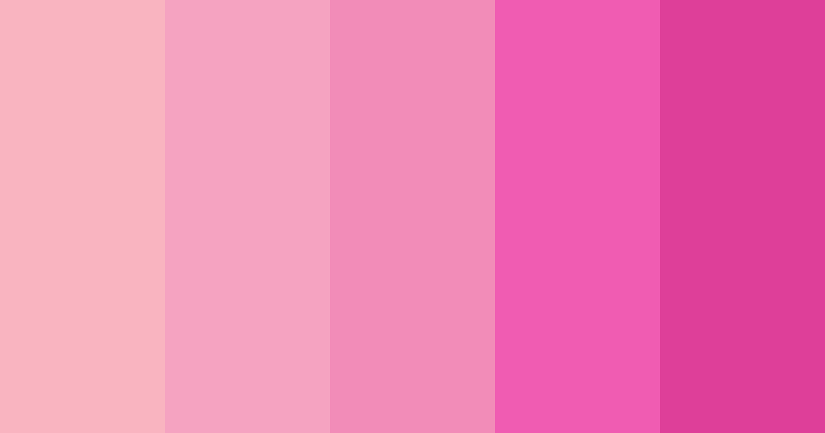 Pink Candy Color Palette