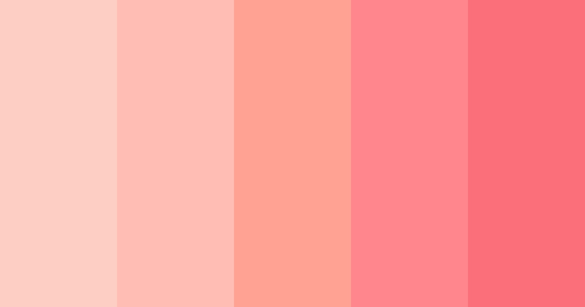Peach Blossom Color Palette