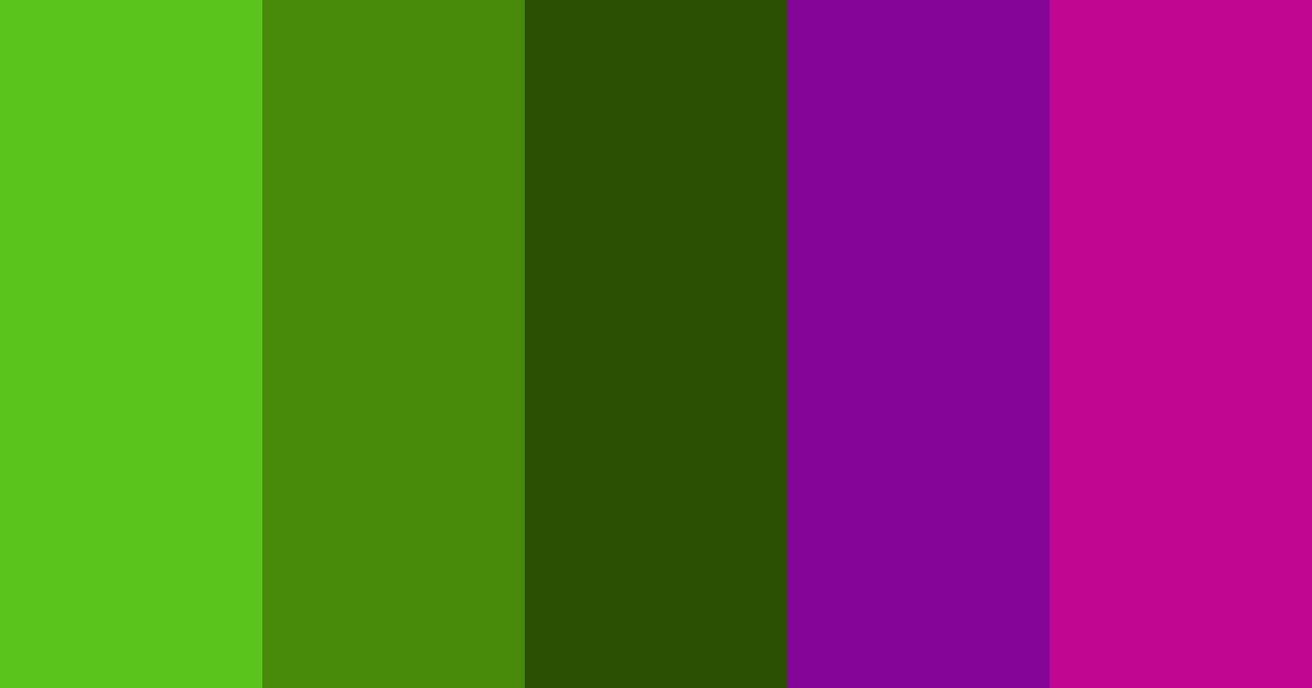 Alien Color Palette