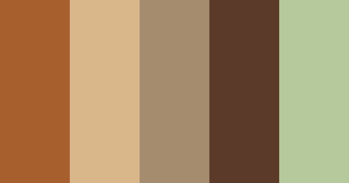 Paleta de colores Rustic Harmony