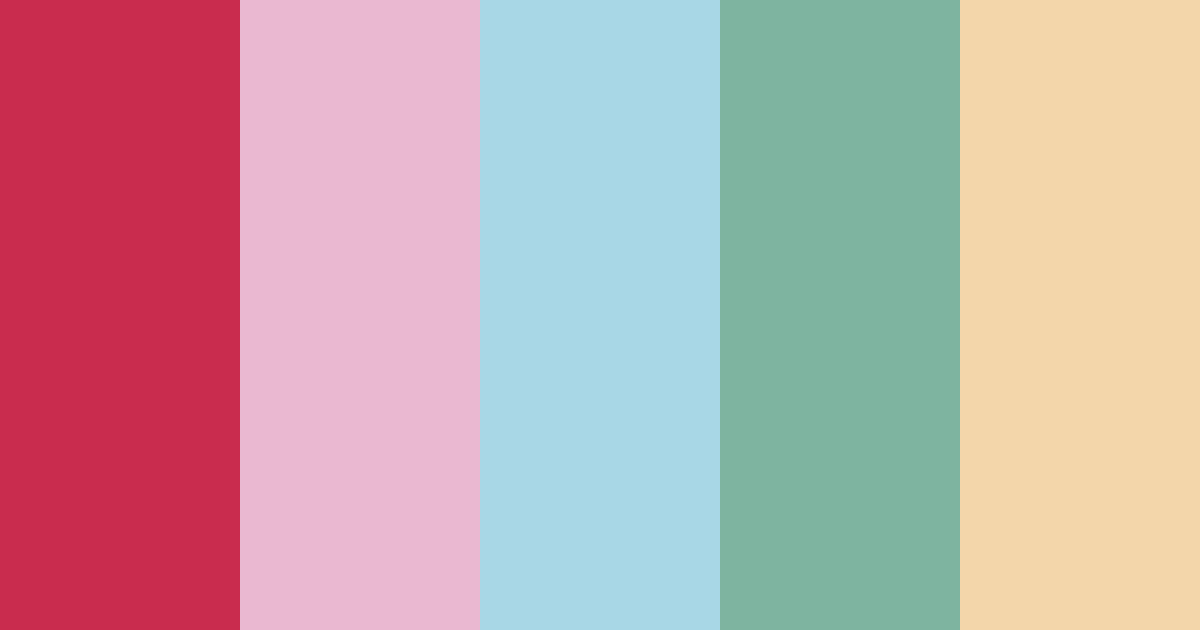 Blush Sunset Serenity Color Palette