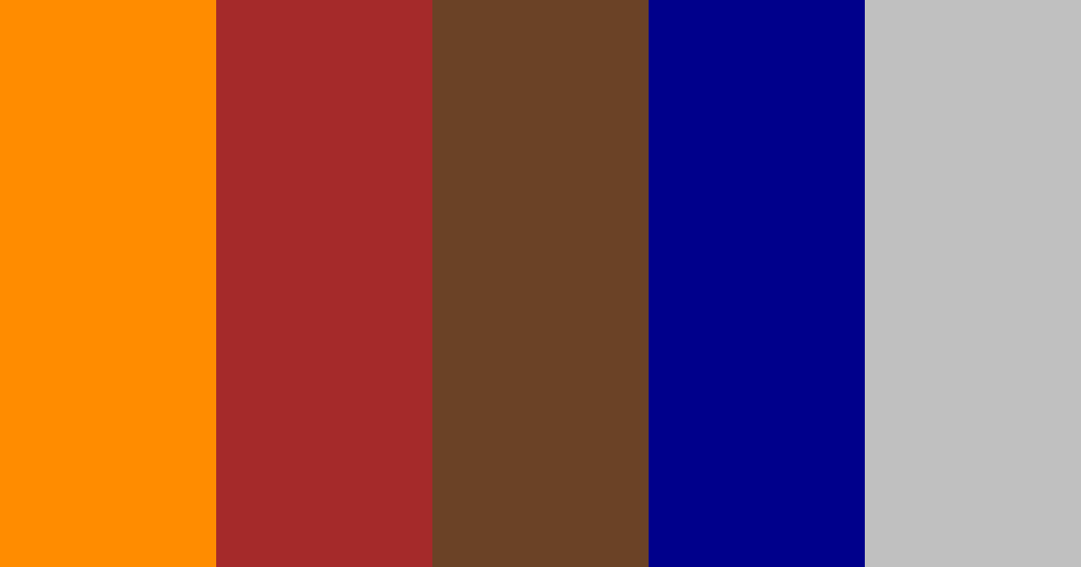Download 70s crimson earthy blue gray beige color palette PNG image (landscape)