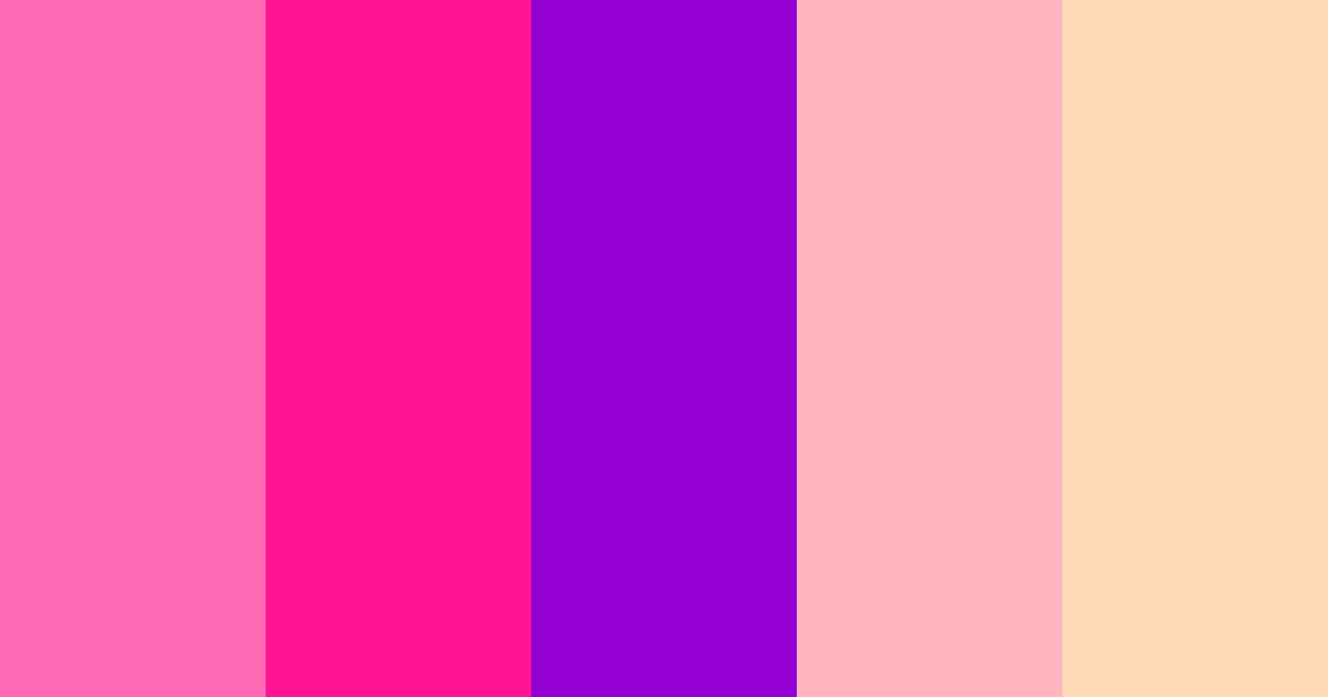 Download 80s pastel color palette PNG image (landscape)