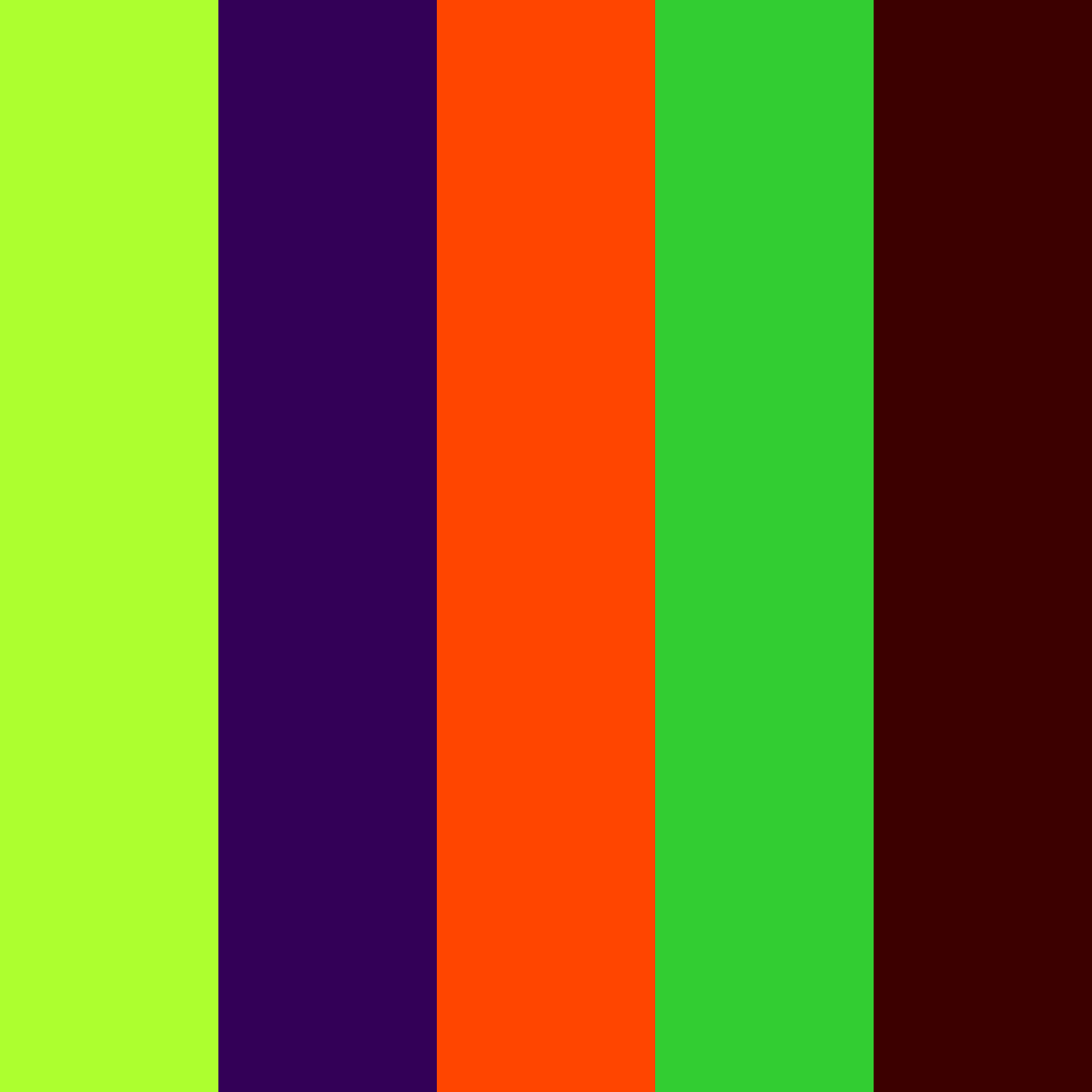 Download 90年代 インディゴ コーラル 緑 栗色 スプリング ウォーム color palette PNG image (square)
