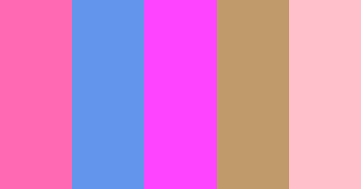 Download aesthetic cool magenta tan color palette PNG image (landscape)