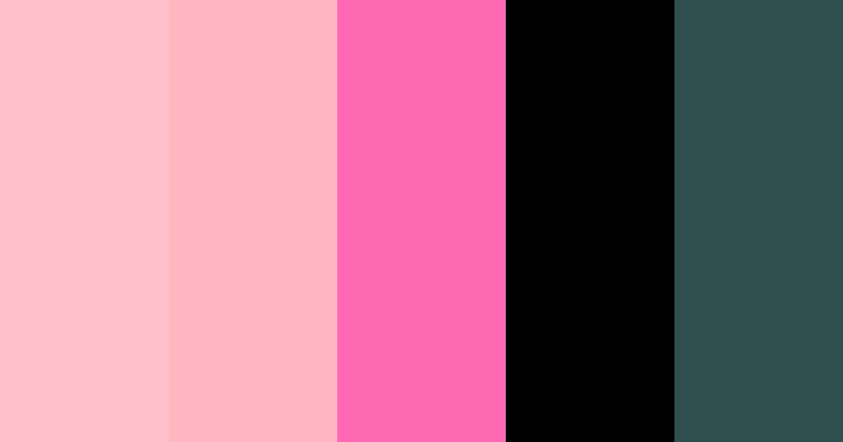 Download aesthetic dark color palette PNG image (landscape)