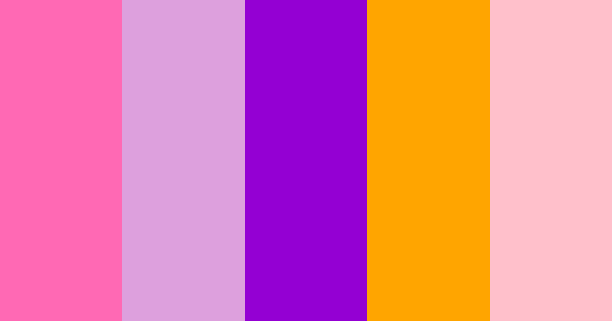 Download aesthetic lavender purple bright color palette PNG image (landscape)