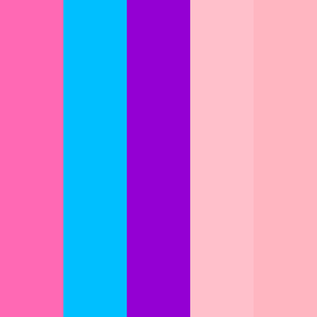 Download estético verano morado color palette PNG image (square)