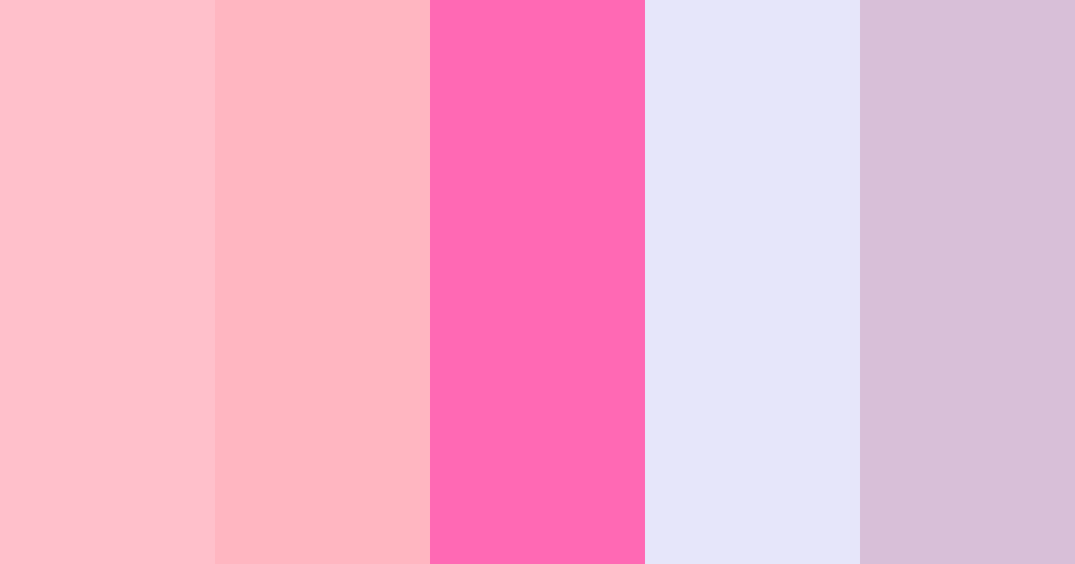 Aesthetic color palette