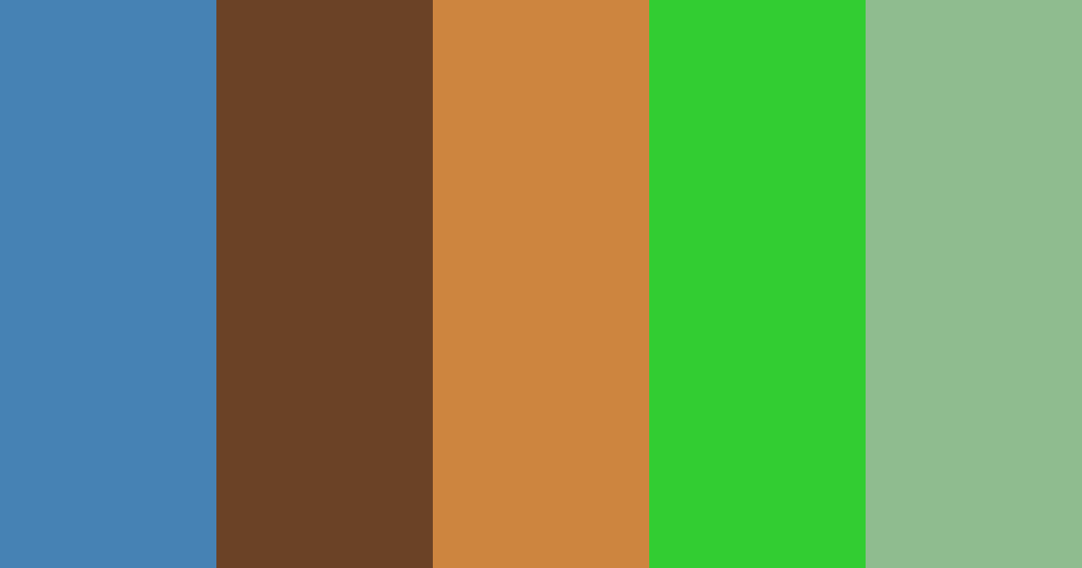 Download beach earthy autumn green mint color palette PNG image (landscape)