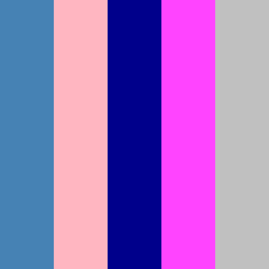 Download spiaggia primavera blu fucsia neutro albicocca marrone color palette PNG image (square)