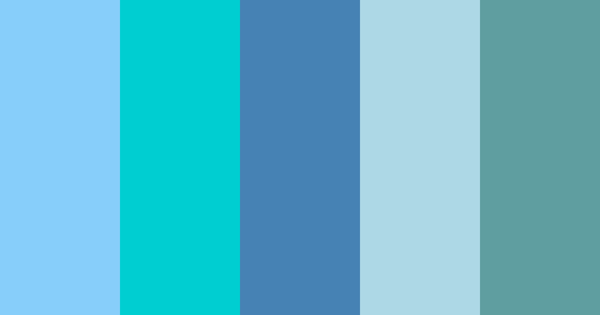 Beach color palette