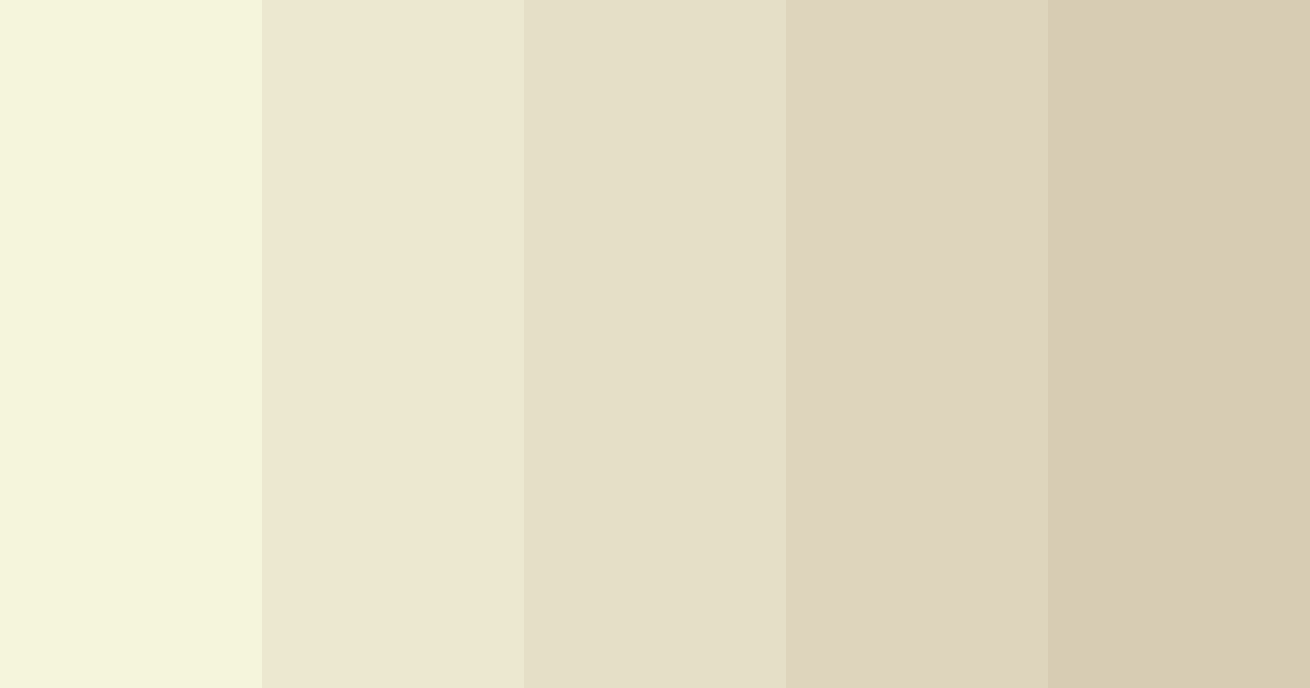 Beige color palette