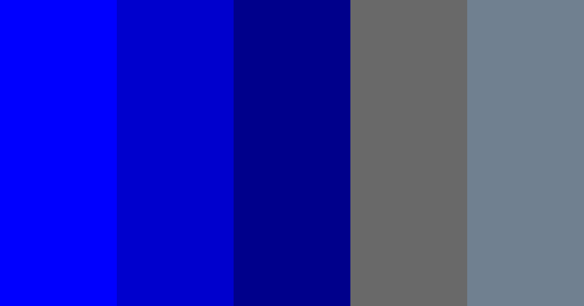Download blue muted color palette PNG image (landscape)