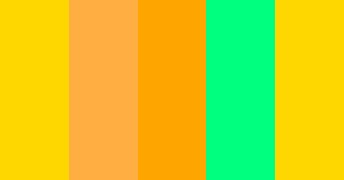 Brillante Primavera color palette