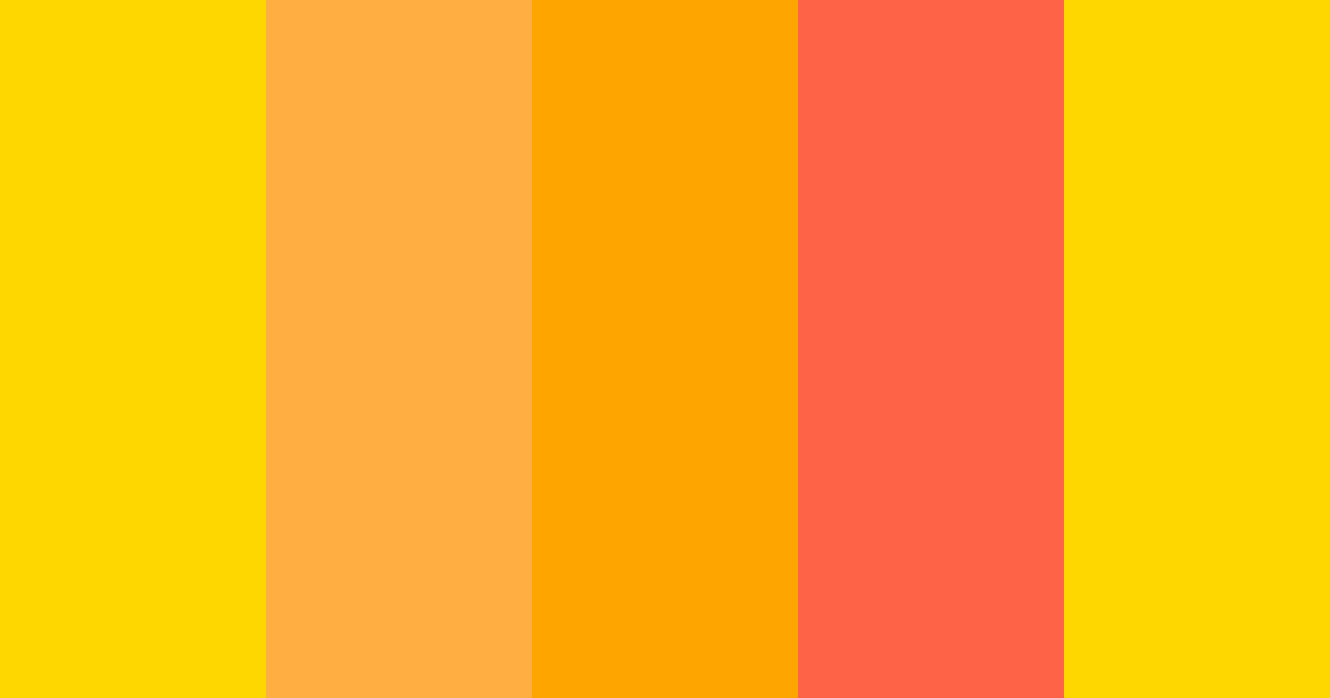 Bright color palette