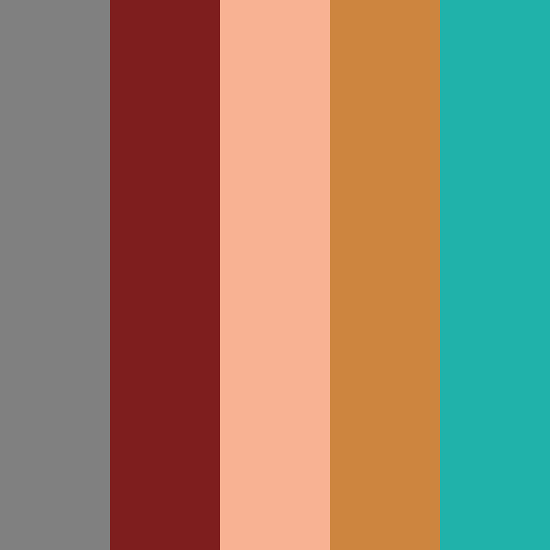 Download gatto auburn albicocca autunno verde acqua giallo color palette PNG image (square)