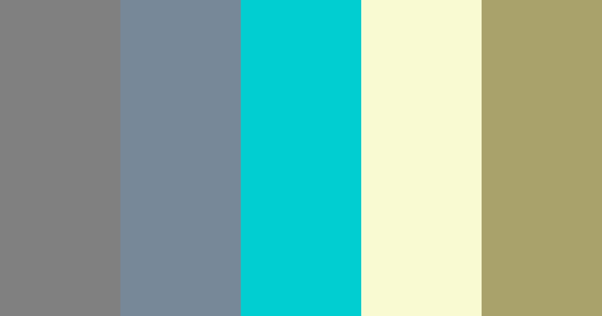 Download cat muted turquoise ivory sage color palette PNG image (landscape)