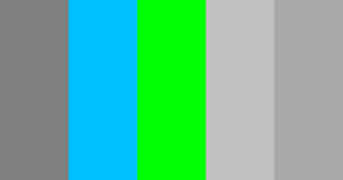 Download cat summer rainbow color palette PNG image (landscape)